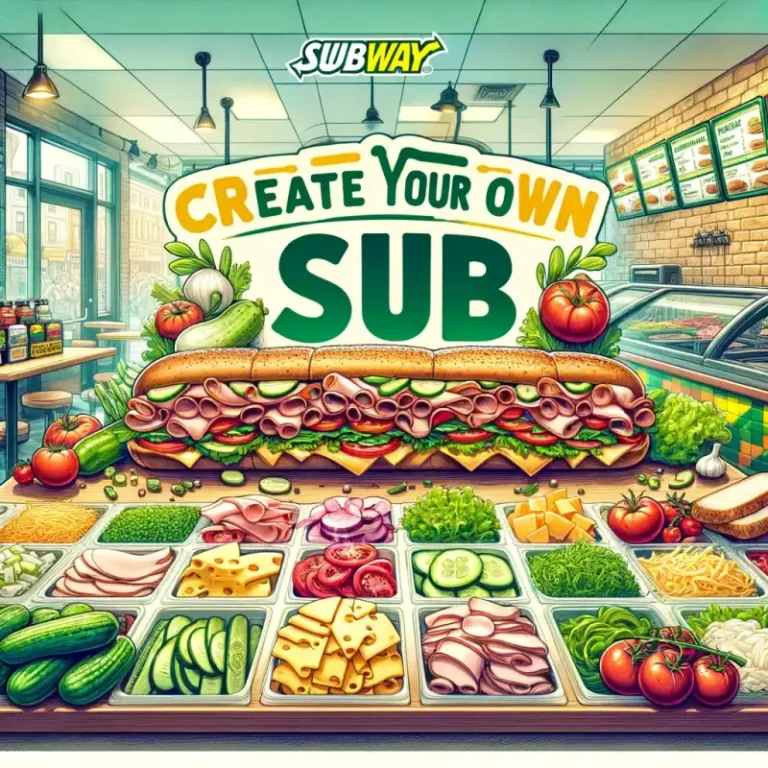 Subway Create Your Own Sub