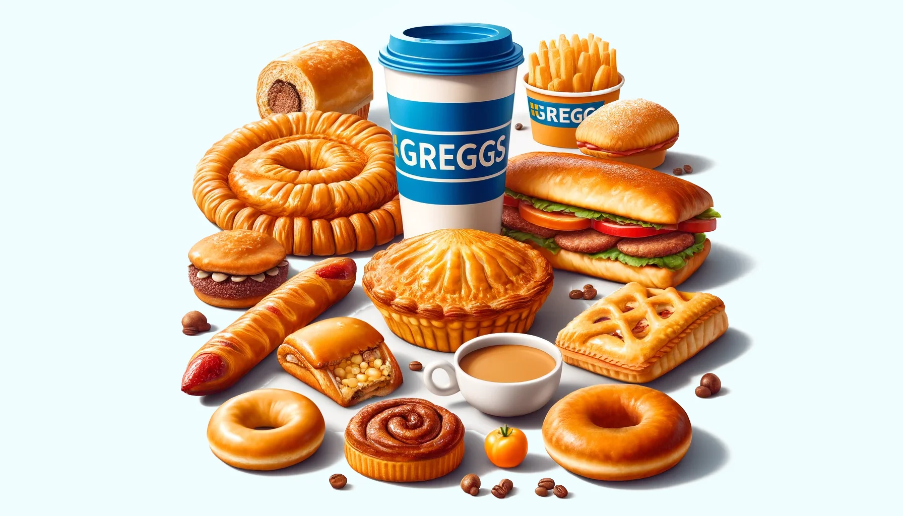 Greggs Menu Prices UK March 2025