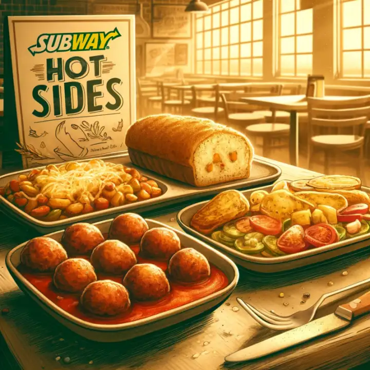 Subway Hot Sides menu prices uk