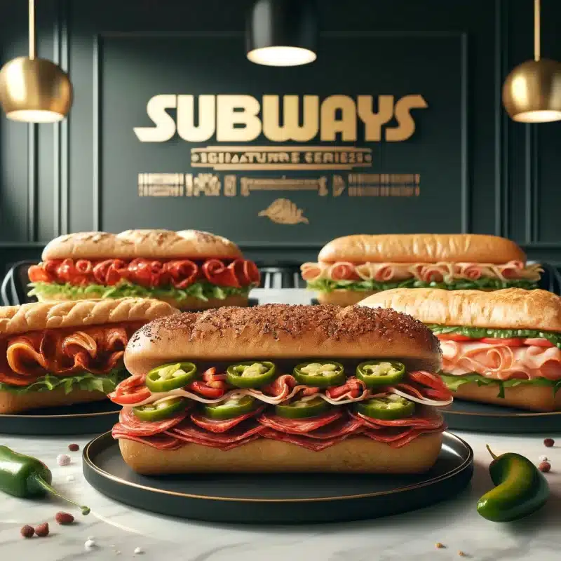 Subway Signature Series menu prices uk