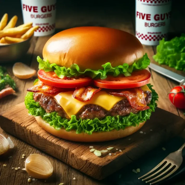 Five Guys Menu Prices UK September 2024