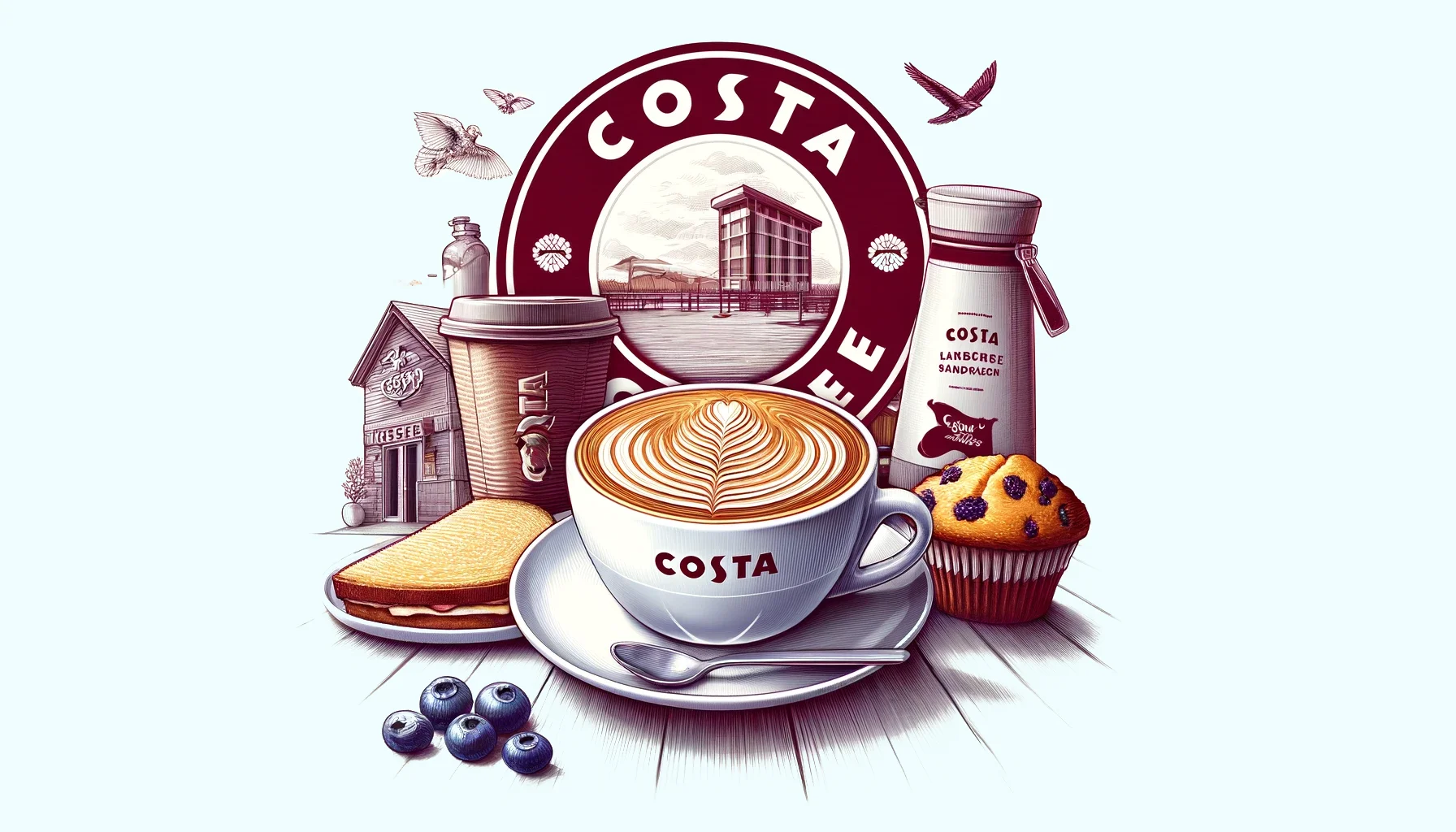 costa coffee menu prices featured image