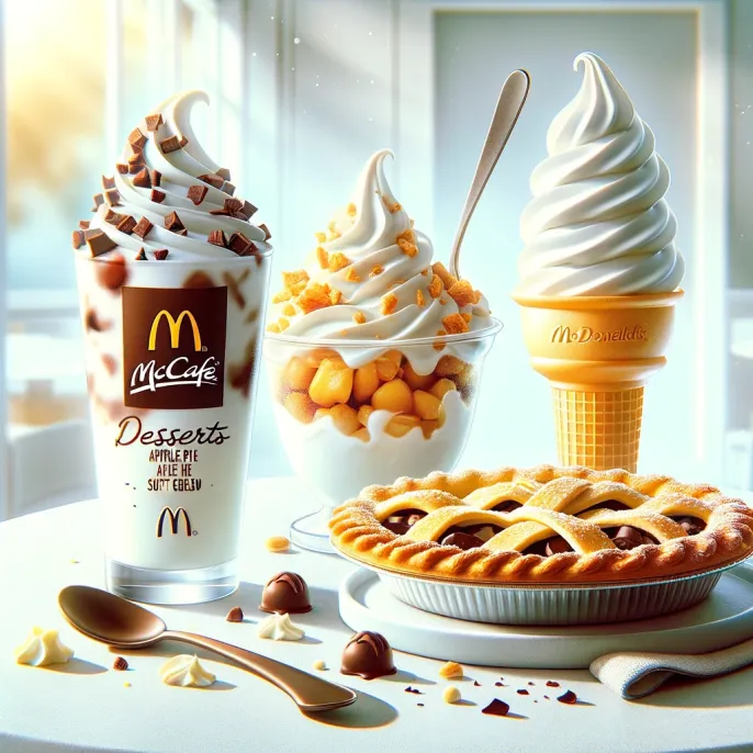 mcdonald's desserts menu