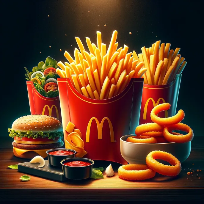 mcdonald's fries and sides menu prices uk