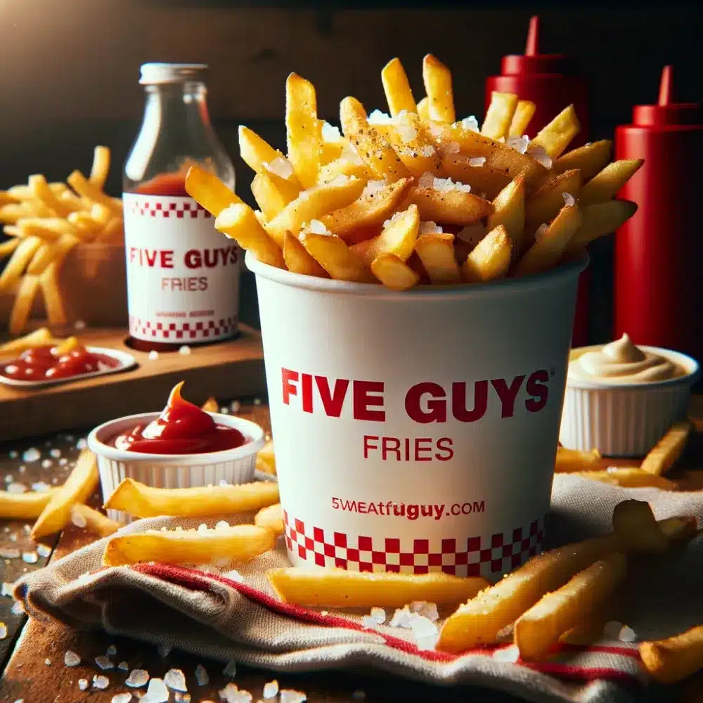 Five Guys Fries Menu