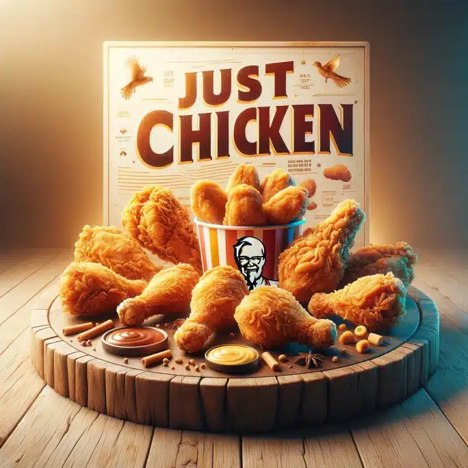 KFC just chicken