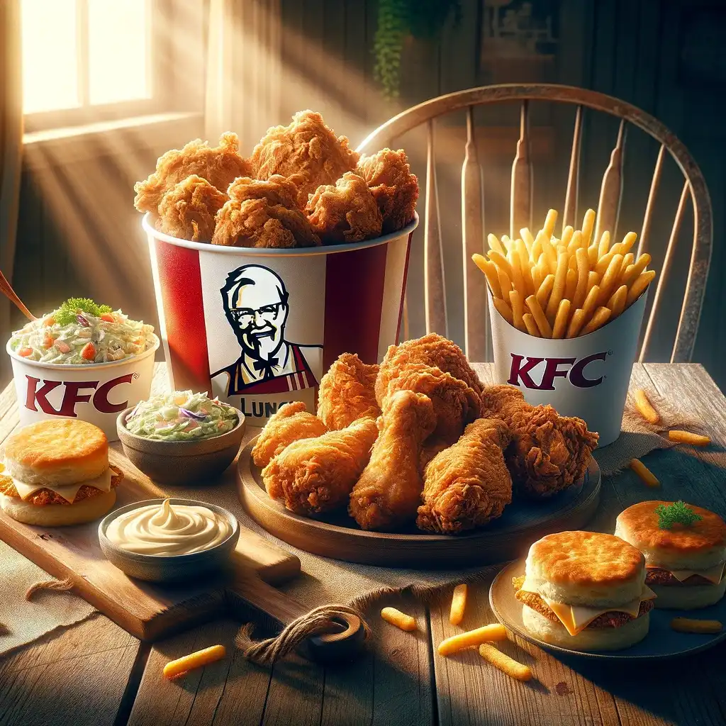 kfc lunch menu