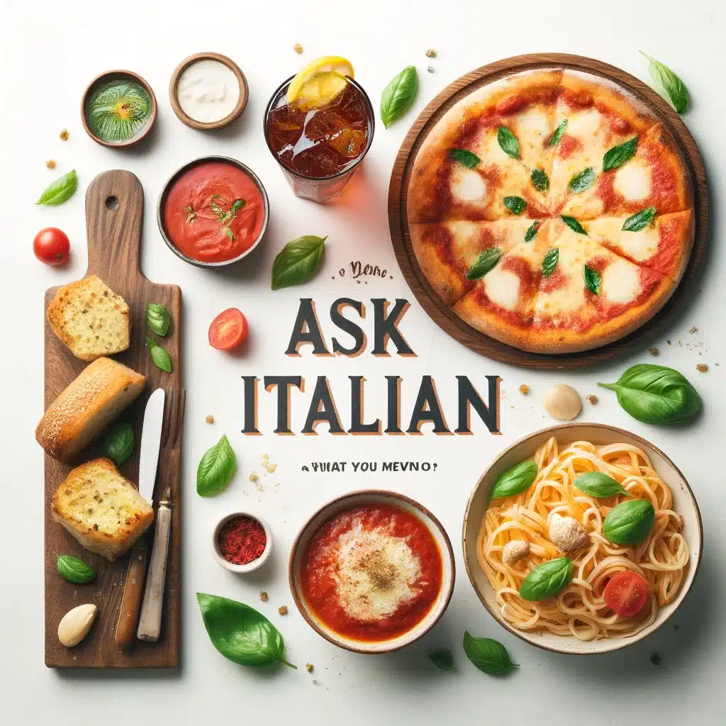 Ask Italian Menu Prices UK