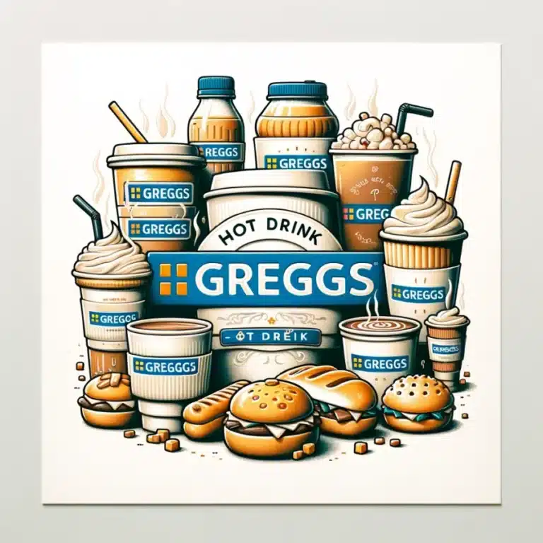 Greggs hot drink menu uk