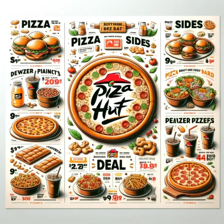 Pizza Hut Menu Prices UK July 2024