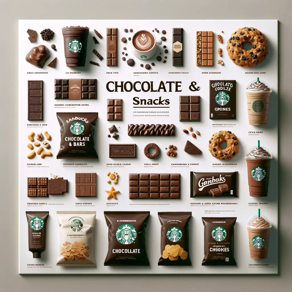 Starbucks Chocolate & Snacks Menu prices uk