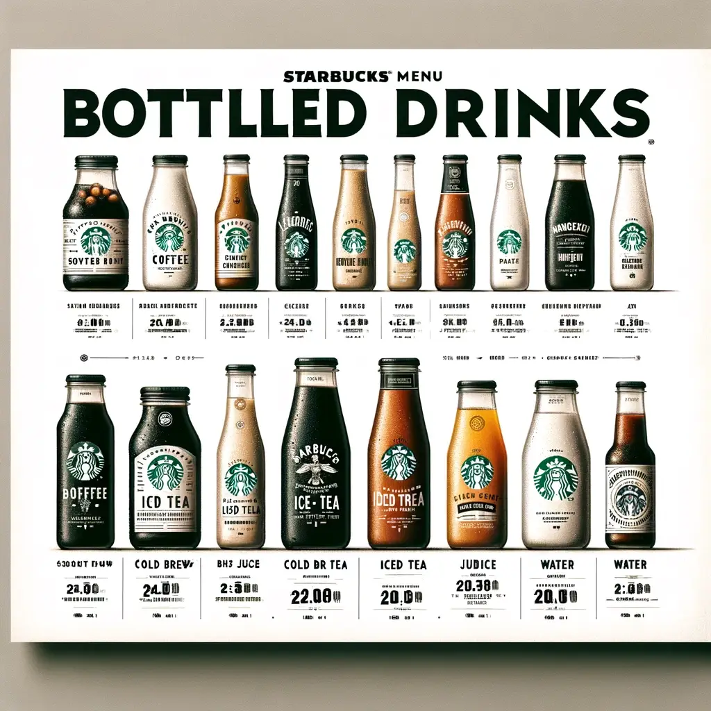 Starbucks Bottled Drink menu prices uk