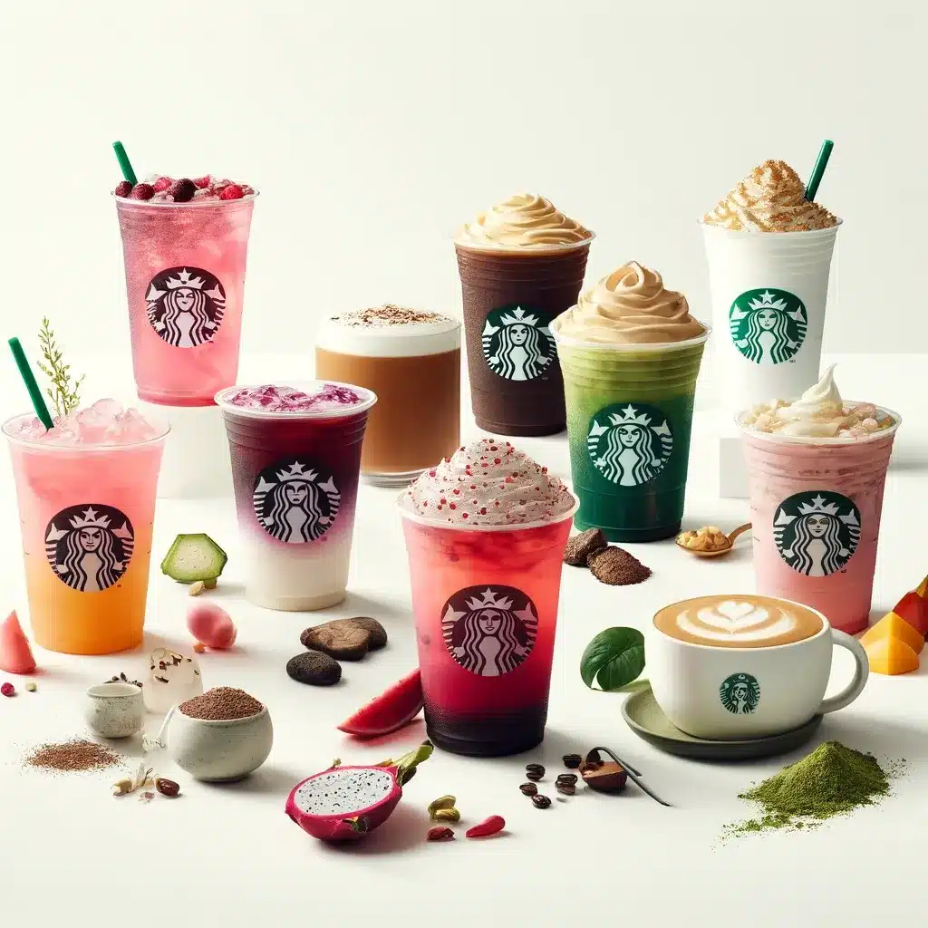 Starbucks drinks menu