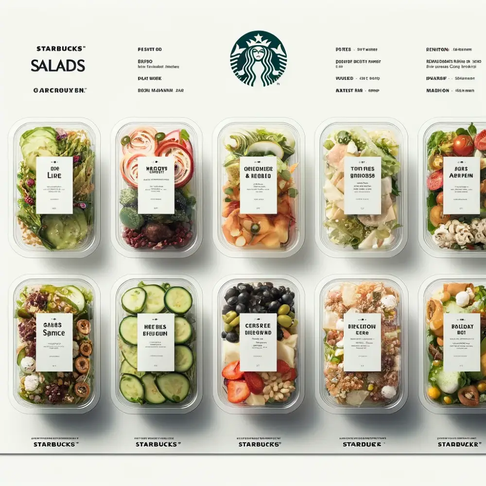 Starbucks salads menu