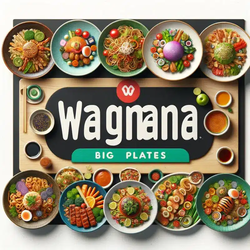 Wagamama's big plates menu uk