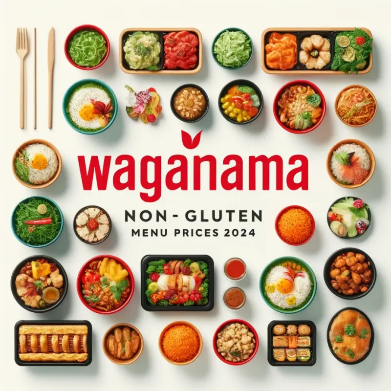 Wagamama's non-gluten menu prices