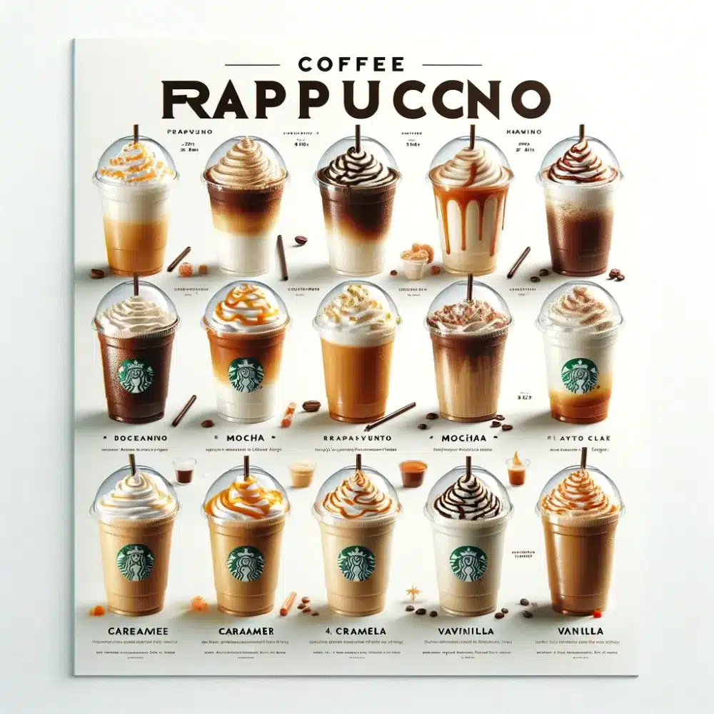 starbucks Coffee Frappuccino menu prices uk