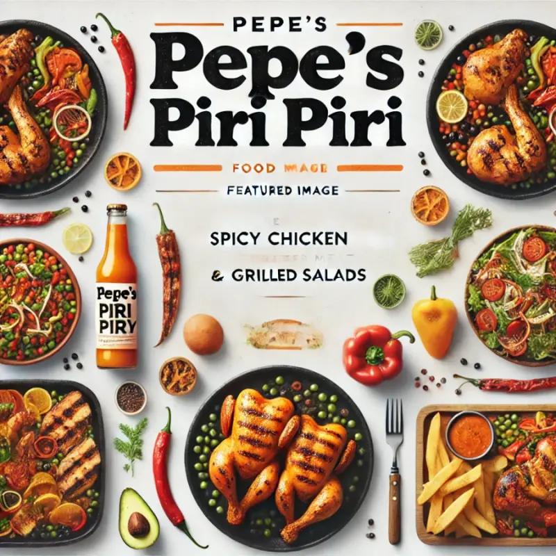 Pepe's Piri Piri menu prices uk