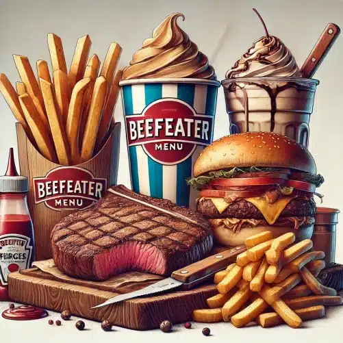 Beefeater Menu Prices UK