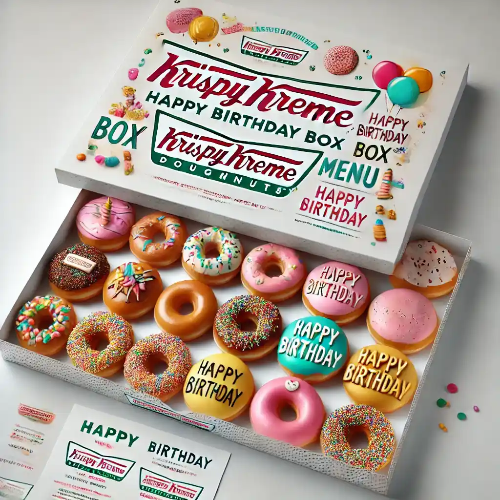 Krispy Kreme Menu Prices UK December 2024