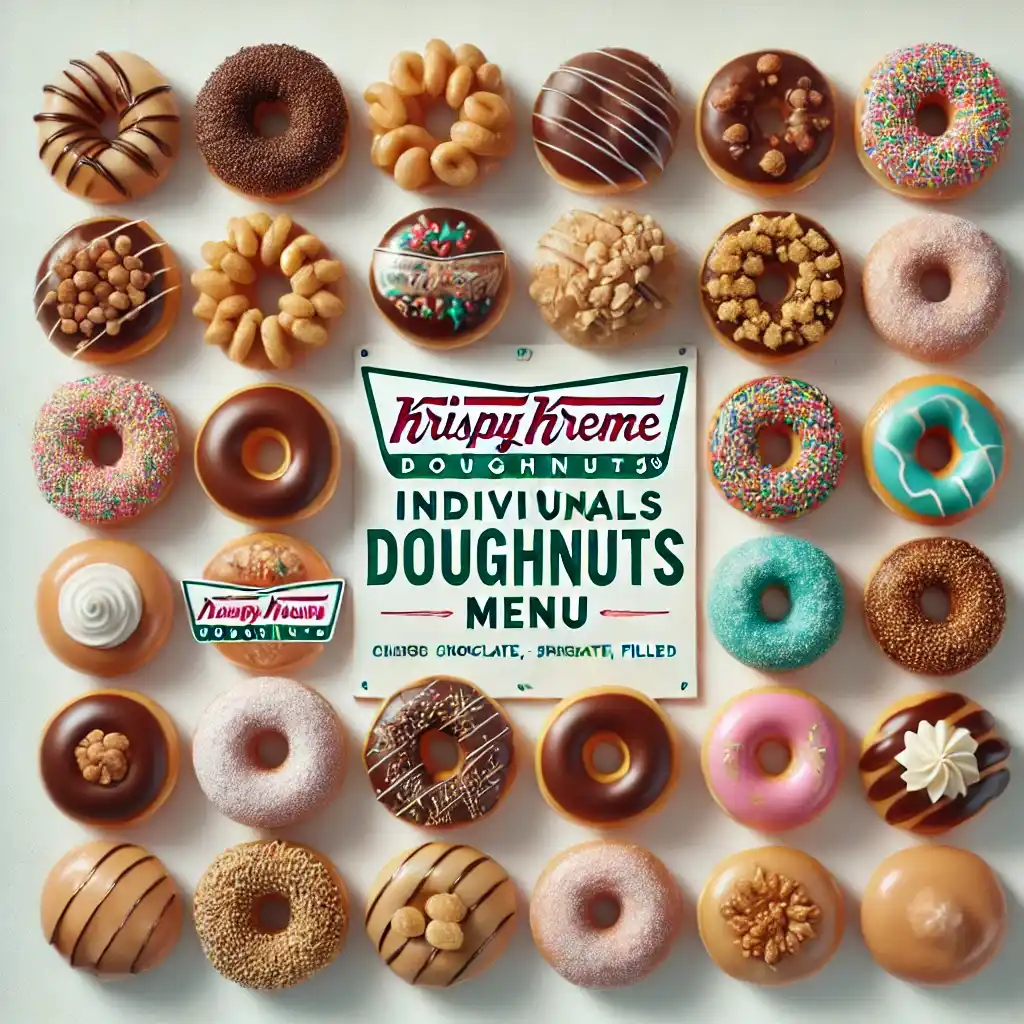 Menu for krispy kreme discount