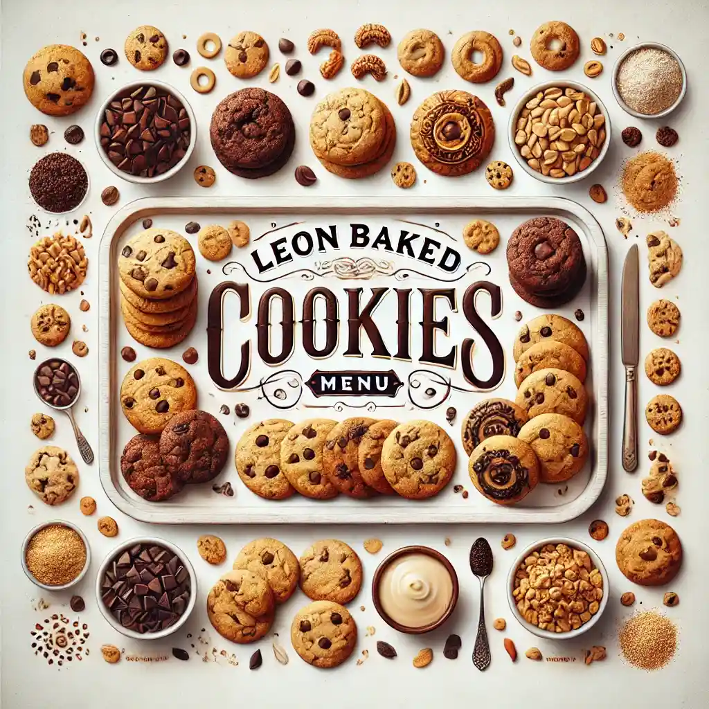 Leon Baked Cookies menu prices uk