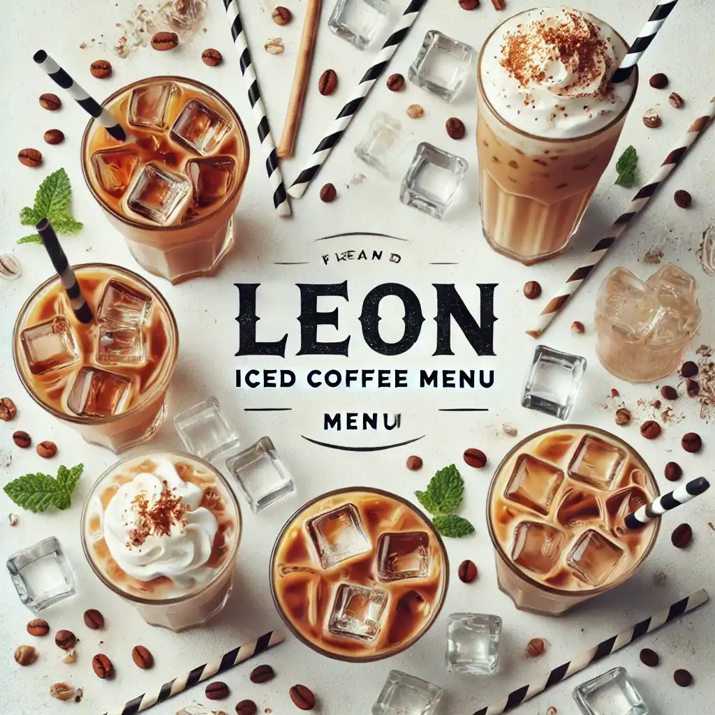 Leon Iced Coffee menu prices uk