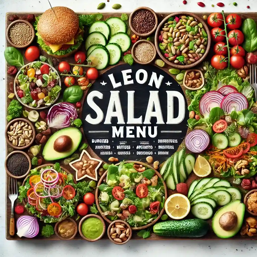 Leon Salad Menu prices uk