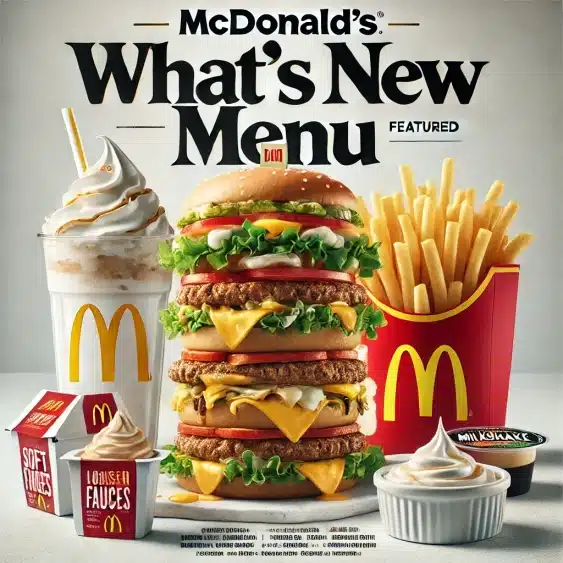 MacMcdonald what's new menu UK