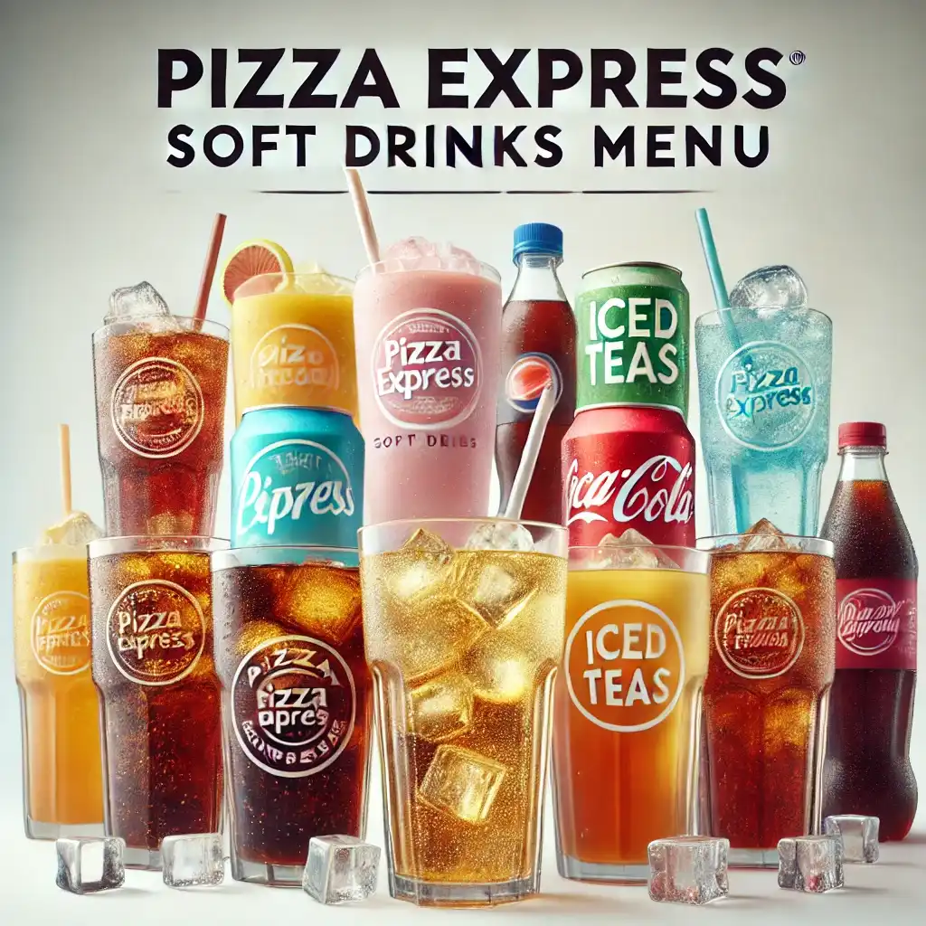 Pizza Express Soft Drinks menu prices uk