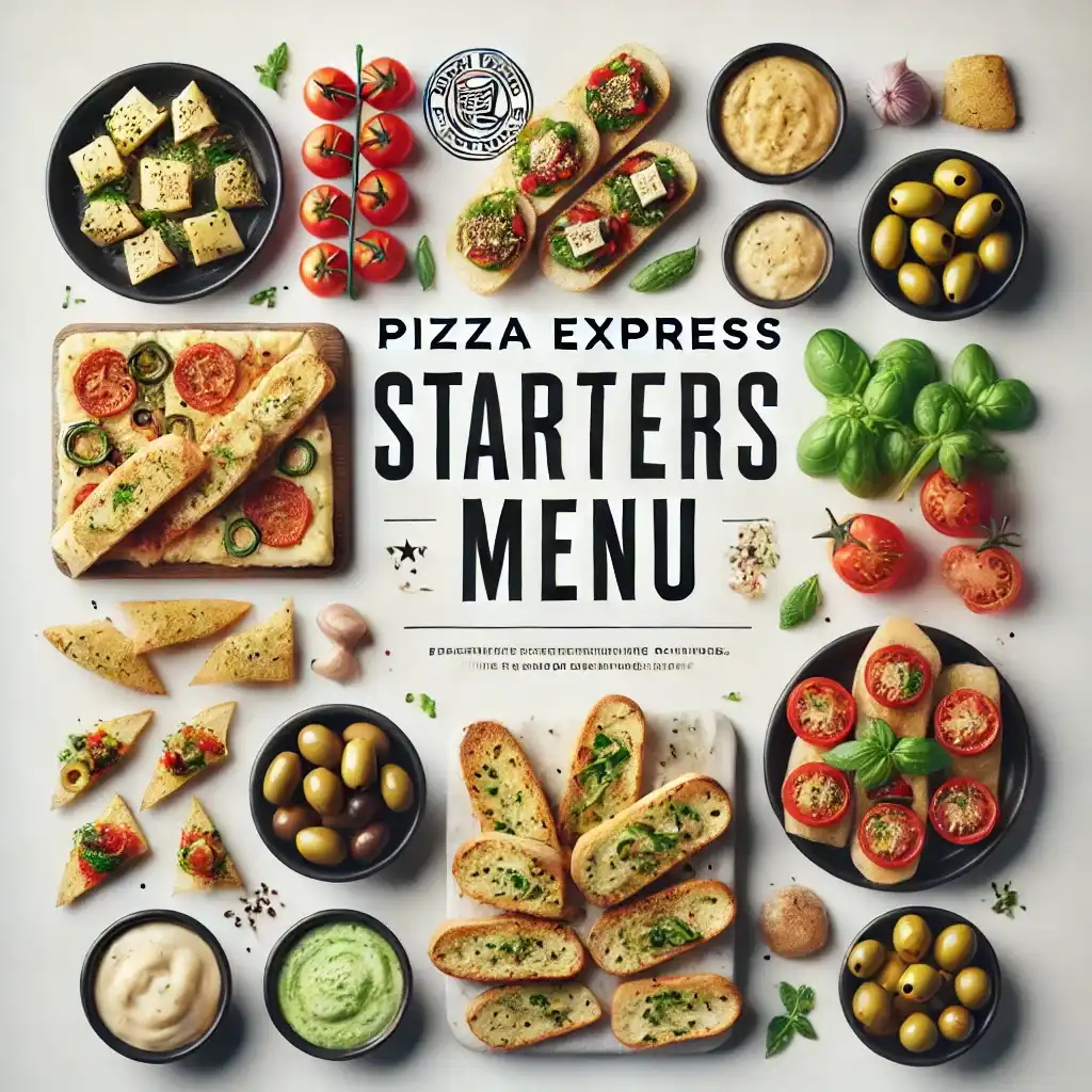 Pizza Express Starters menu prices uk