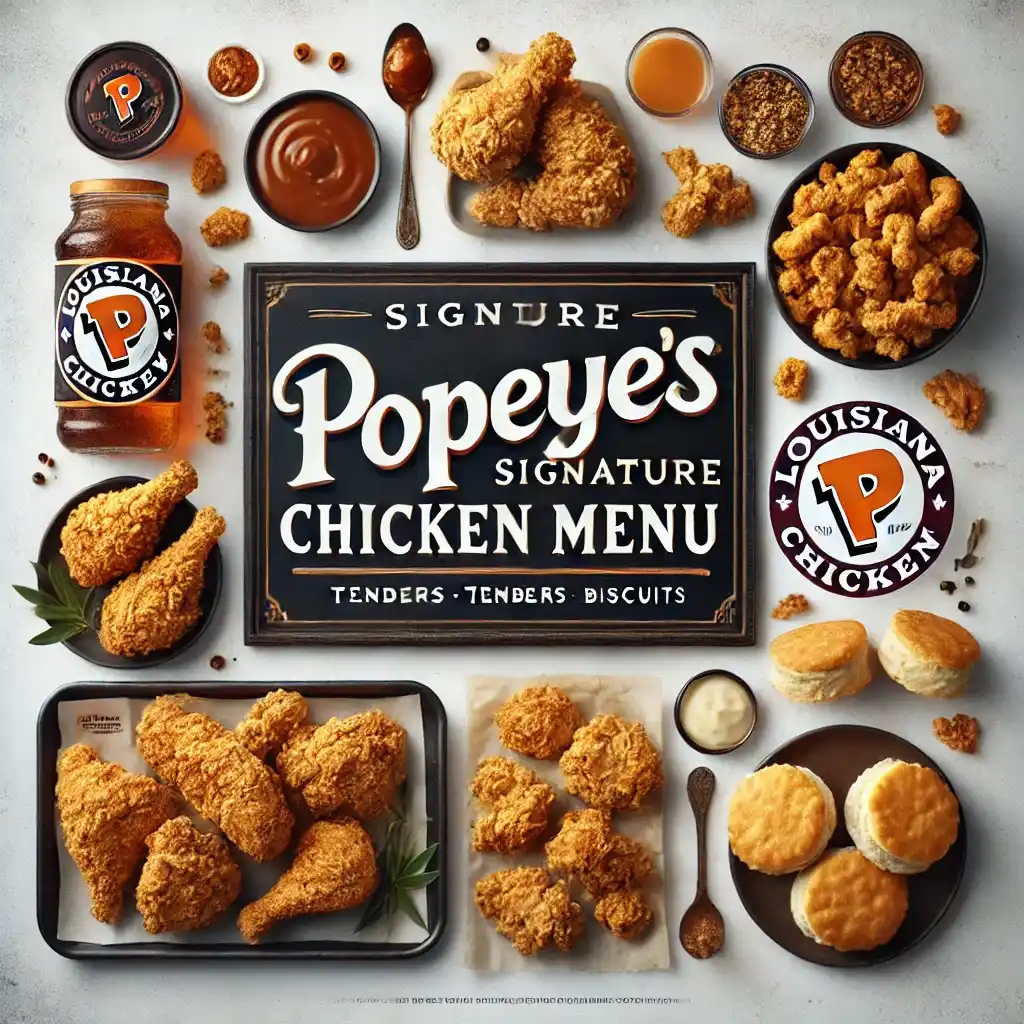 Popeyes Louisiana Menu Prices UK 2025 2 Popeyes Louisiana Signature Louisiana Chicken menu prices uk
