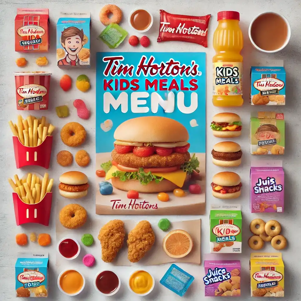 Tim hortons Kids Meals menu prices uk