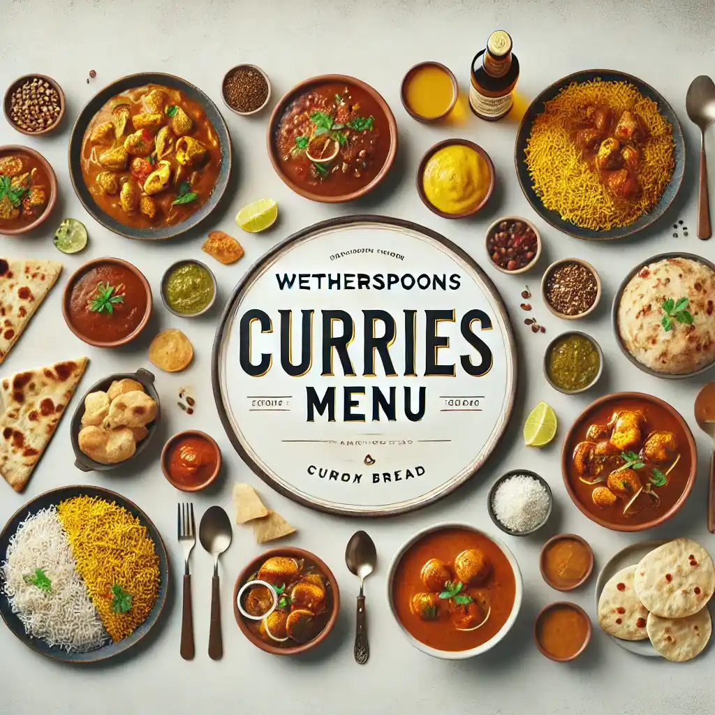 Wetherspoons Menu Prices UK 2025 5 Wetherspoons Curries menu prices uk