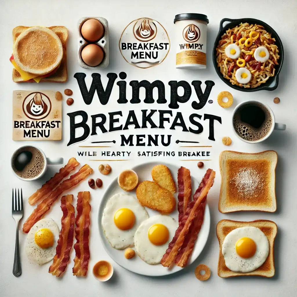 Wimpy Menu Prices UK January 2025